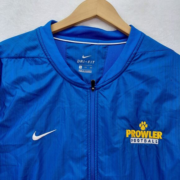 Nike Hybrid Elite Full Zip Jacket Mens Size 3XL Blue Performance Football 908416 - Picture 3 of 12